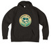 Whiskers Are We Animal Rescue, a Deep Black Allmade Organic CVC Pullover Hoodie