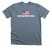 : We-Stand With the Chief., a Heather Slate Premium Unisex Tee