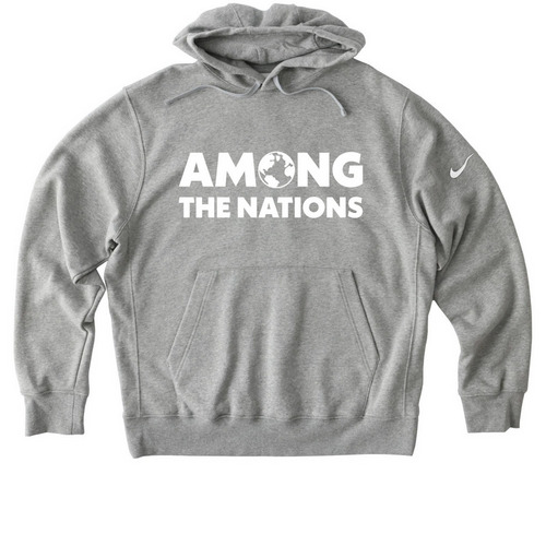 ATN Nike Activewear, a Dark Grey Heather Nike Club Fleece Pullover Hoodie