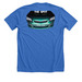 The Spot (Car Cruise In LLC) Merch, a Heather True Royal Premium Unisex Tee (back-view)
