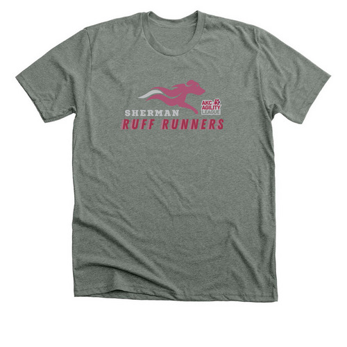 Sherman Ruff Runners, a Deep Heather Premium Unisex Tee