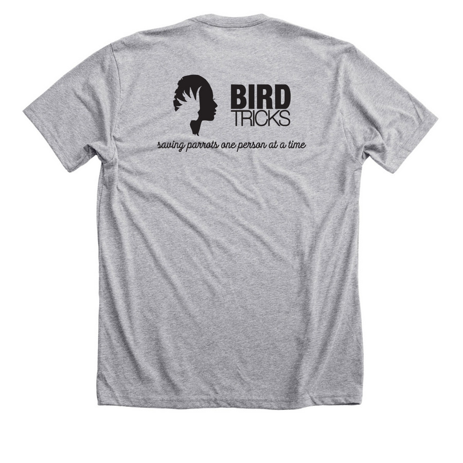 Berry Merry Christmas, a Athletic Heather Premium Unisex Tee (back-view)