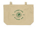 Stand for Collection, a Oyster Large Organic Cotton Tote Bag