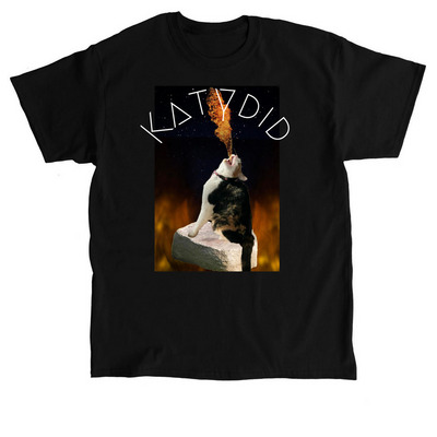 Fiery Katydid, a Black Classic Unisex Tee