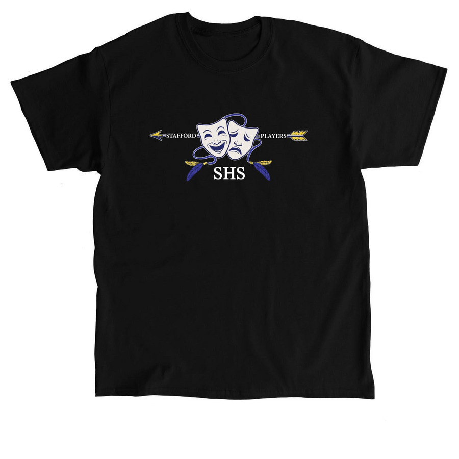 SHS Mask Logo, a Black Classic Unisex Tee