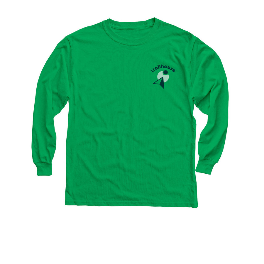 Follow My Lead, a Irish Green Youth Long Sleeve Tee