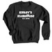 Kinley's Klubhouse, a Black Crewneck Sweatshirt
