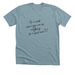 Be a Bird Mom, a Heather Blue Lagoon Premium Unisex Tee