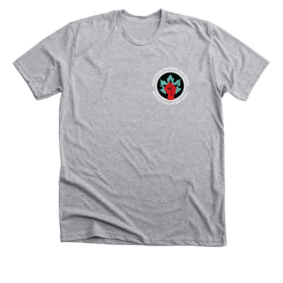 Mac-Pap Battalion, a Athletic Heather Premium Unisex Tee