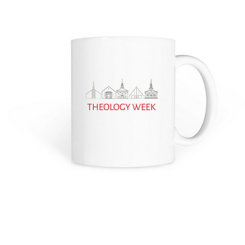 Theology Week Mug, a White Coffee Mug
