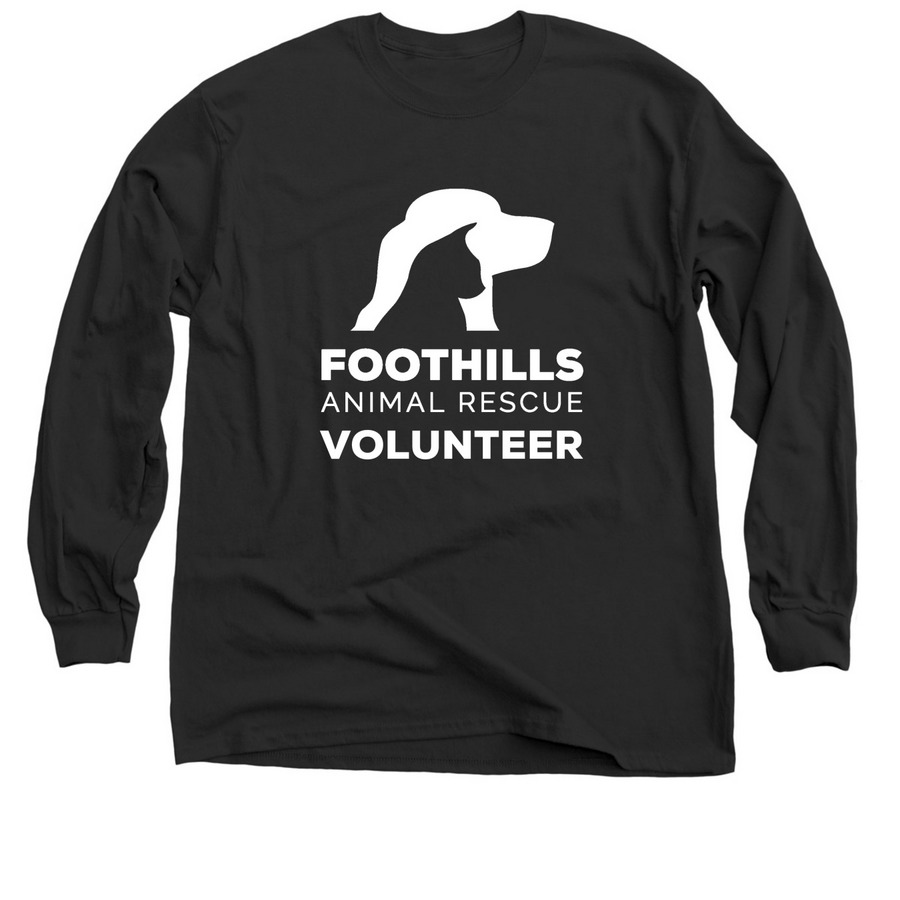 FAR Volunteer Long Sleeve Tee, a Black Classic Long Sleeve Tee