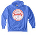2026 Mullis Family Reunion, a Flo Blue Comfort Colors Pullover Hoodie