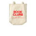 Book Clurb for WFP, a Natural Over-the-Shoulder Shopping Tote Bag
