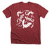 Salamander Shirt, a Heather Canvas Red Premium Unisex Tee