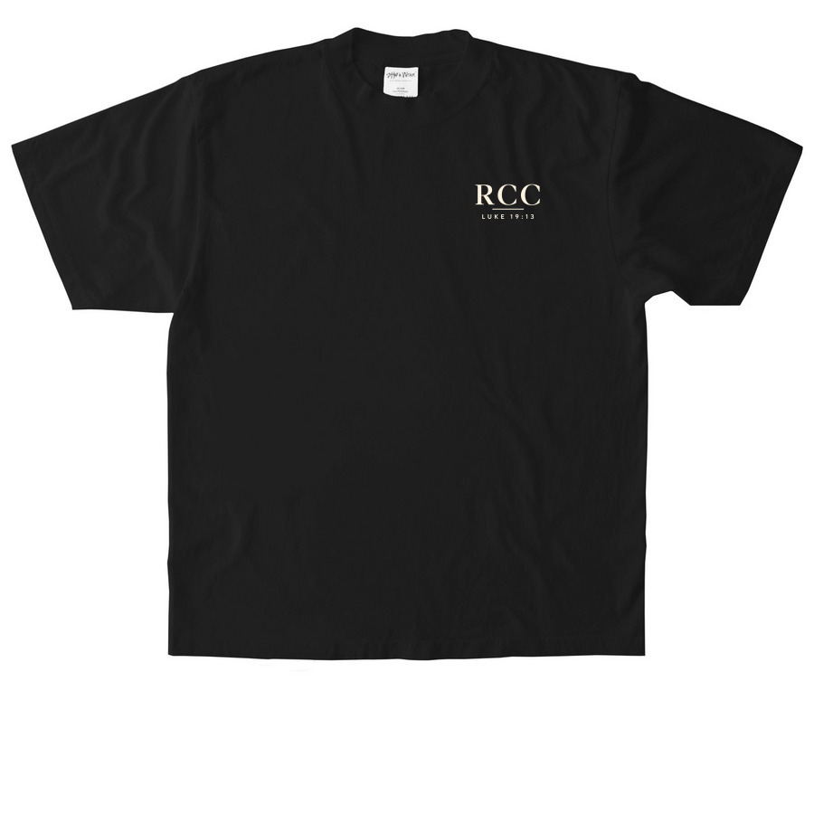OCCUPY Until Boston Looks Like Heaven, a Black Heavyweight Garment Dye Tee