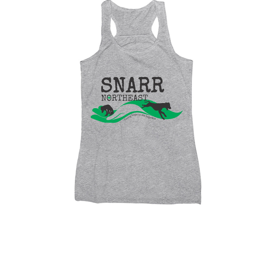 SNARR GEAR IS BACK!!!, a Athletic Heather Women's Racerback