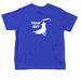 Izzy nationals CC white, a Royal Blue Toddler Tee (back-view)