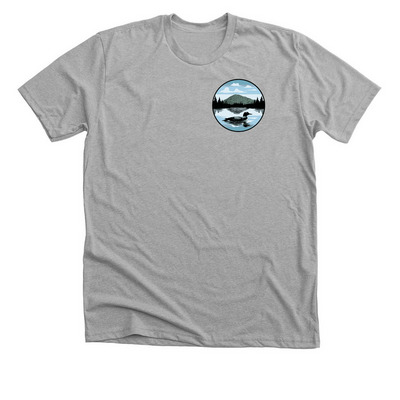 Mirror Lake Merchandise, a Athletic Heather Premium Unisex Tee