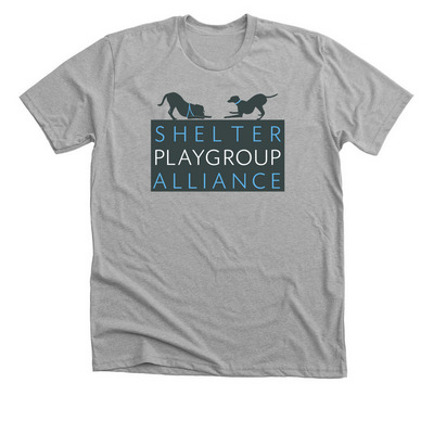 Shelter Playgroup Alliance, a Athletic Heather Premium Unisex Tee