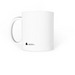 Sturgeon Sloop Mugs, a White Coffee Mug (back-view)