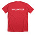 Medical Mutts Volunteer (Official), a Heather Red Premium Unisex Tee (back-view)