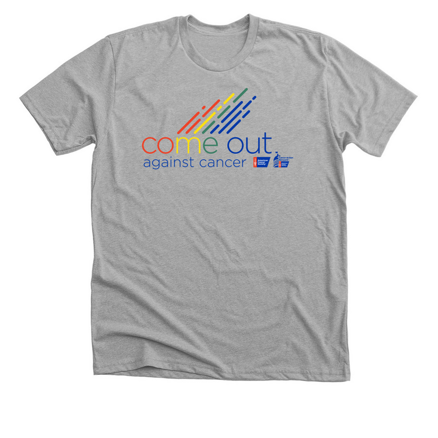 ACS Pride Shirts - June Delivery, a Athletic Heather Premium Unisex Tee