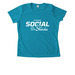 Athletic Wear - Teal, a Atomic Blue Women's Performance Tee
