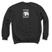 Yay NHA!, a Black Crewneck Sweatshirt (back-view)