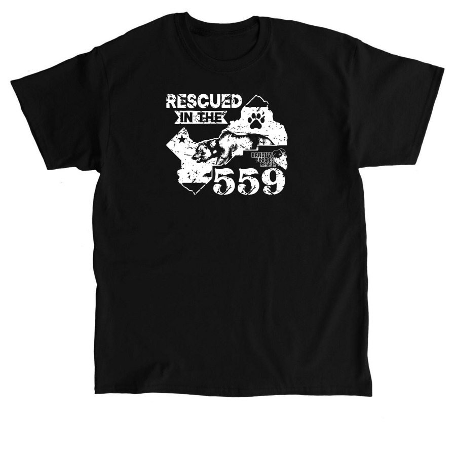 Bandit's Buddies Rescue 2026, a Black Classic Unisex Tee