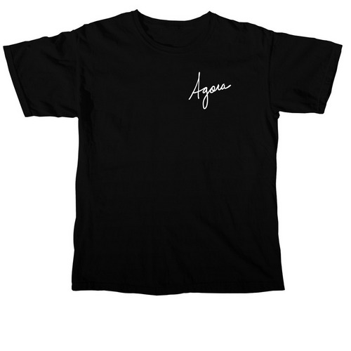 the official Agora Merch 2.0, a Black Comfort Colors Unisex Tee