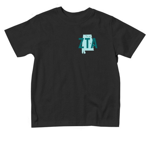 ZTA State, a Black Toddler Tee