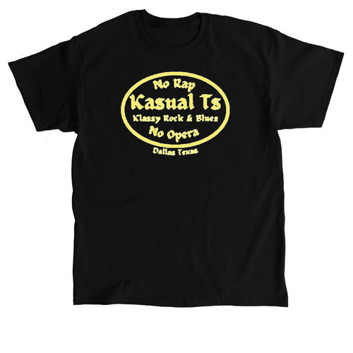 Kasual Ts, a Black Classic Unisex Tee
