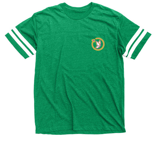 Control Alt Delete Survivor, a Vintage Green / White Football Jersey Tee