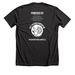 STILL RESCUING, STILL GROWING, a Dark Grey Heather Premium Unisex Tee (back-view)