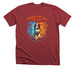 Fired Up on Fire Ants, a Heather Canvas Red Premium Unisex Tee