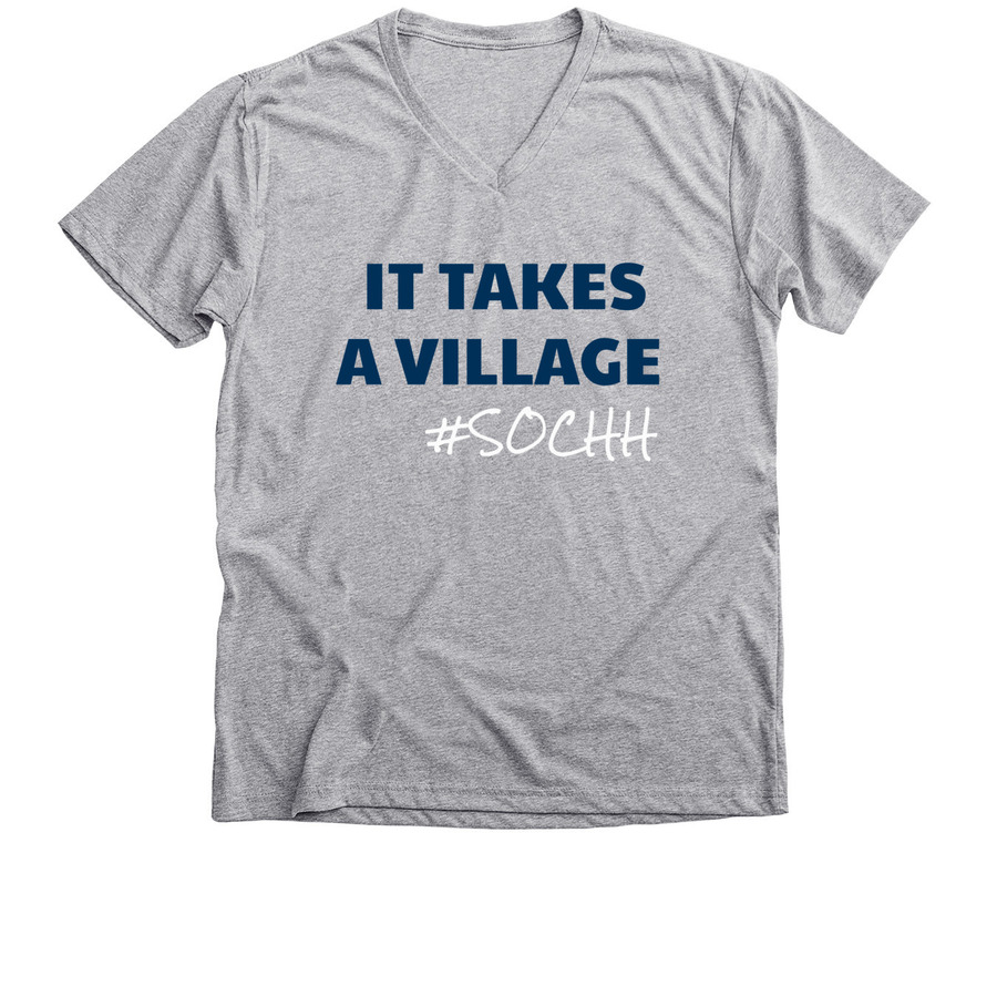 South OC Hybrid Homeschool, a Athletic Heather Premium V-Neck Tee