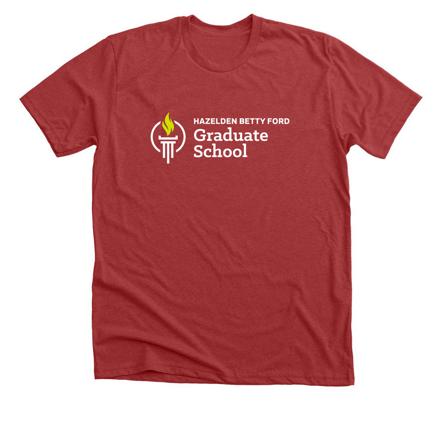 Shirts - Logo, a Heather Canvas Red Premium Unisex Tee