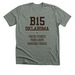 B15 - Oklahoma, a Deep Heather Premium Unisex Tee