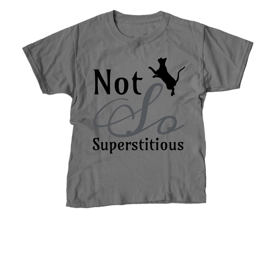 The Black Cat Cafe, a Charcoal Youth Unisex Tee