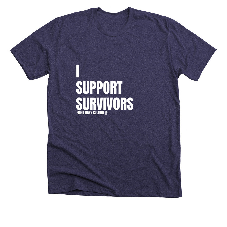 Support Survivors&nbsp;, a Heather Lapis Premium Unisex Tee