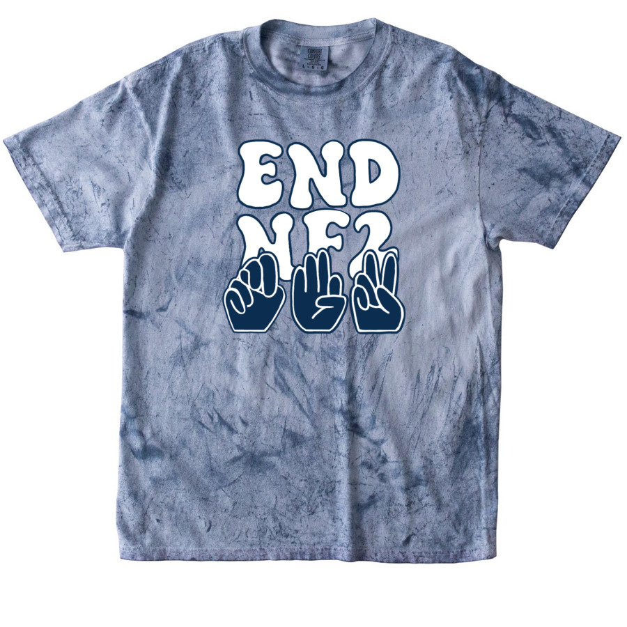 End NF2 ASL, a Ocean Comfort Colors Colorblast Tee