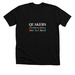 Pride 2025 Rainbow, a Solid Black Blend Premium Unisex Tee