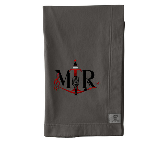MTR Blanket&nbsp;, a Pepper Comfort Colors Blanket