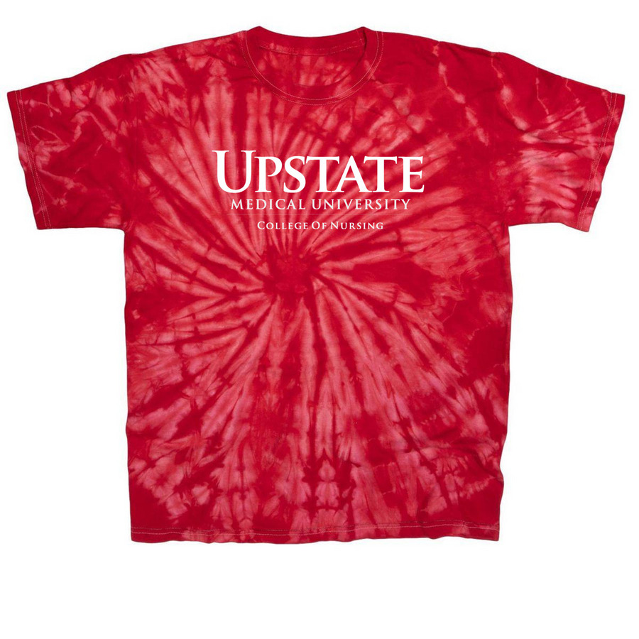 College of Nursing&nbsp;, a Red Classic Tie Dye Tee