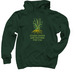 MCCC Collaboration: Rooting for You, a Forest Green Pullover Hoodie