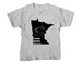 Minnesota Logo, a Sport Grey Youth Unisex Tee