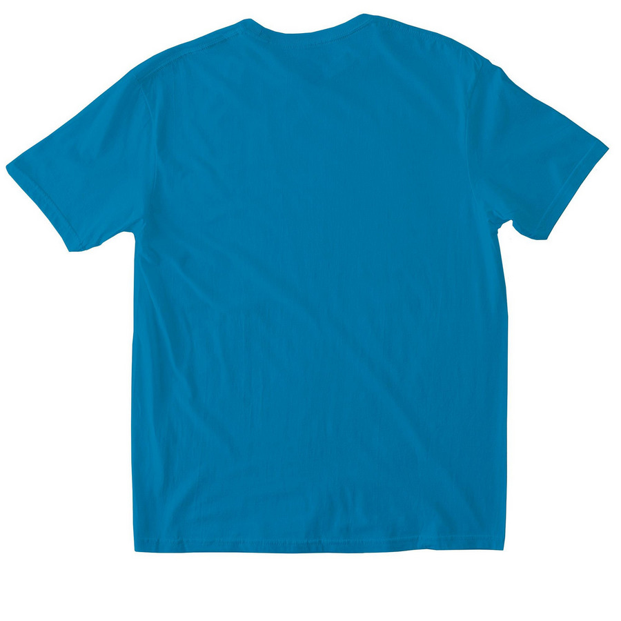 MCA Shirts and Hoodies!&nbsp;, a Sapphire Softstyle Cotton Tee (back-view)