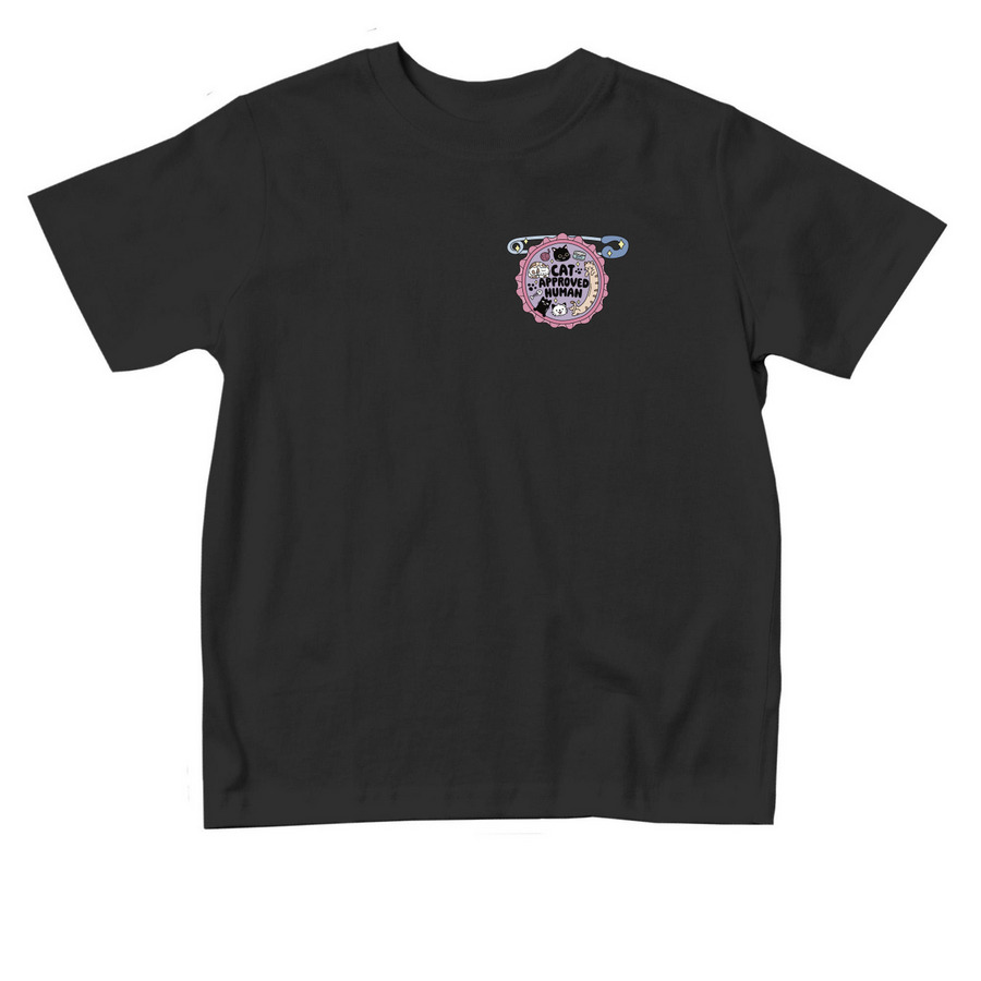 Toddler Cat Human, a Black Toddler Tee