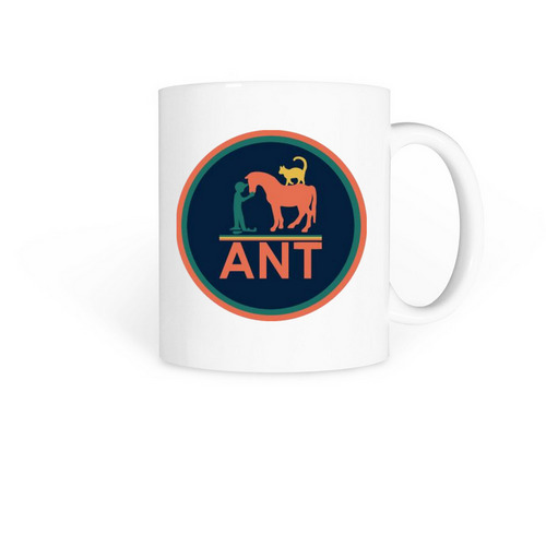 Color Logo Mug, a White Coffee Mug