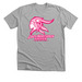 NSMS Girls Soccer Breast Cancer Awareness, a Athletic Heather Premium Unisex Tee